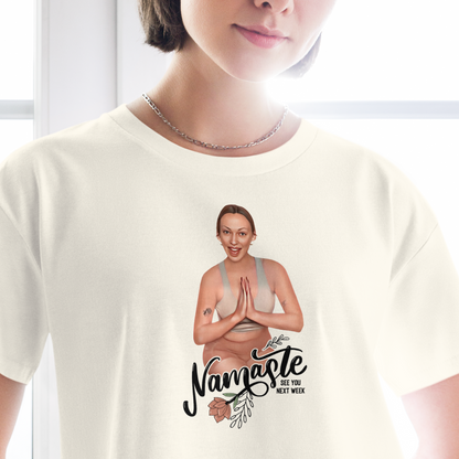 Namaste See You Next Week Women's Crop Top