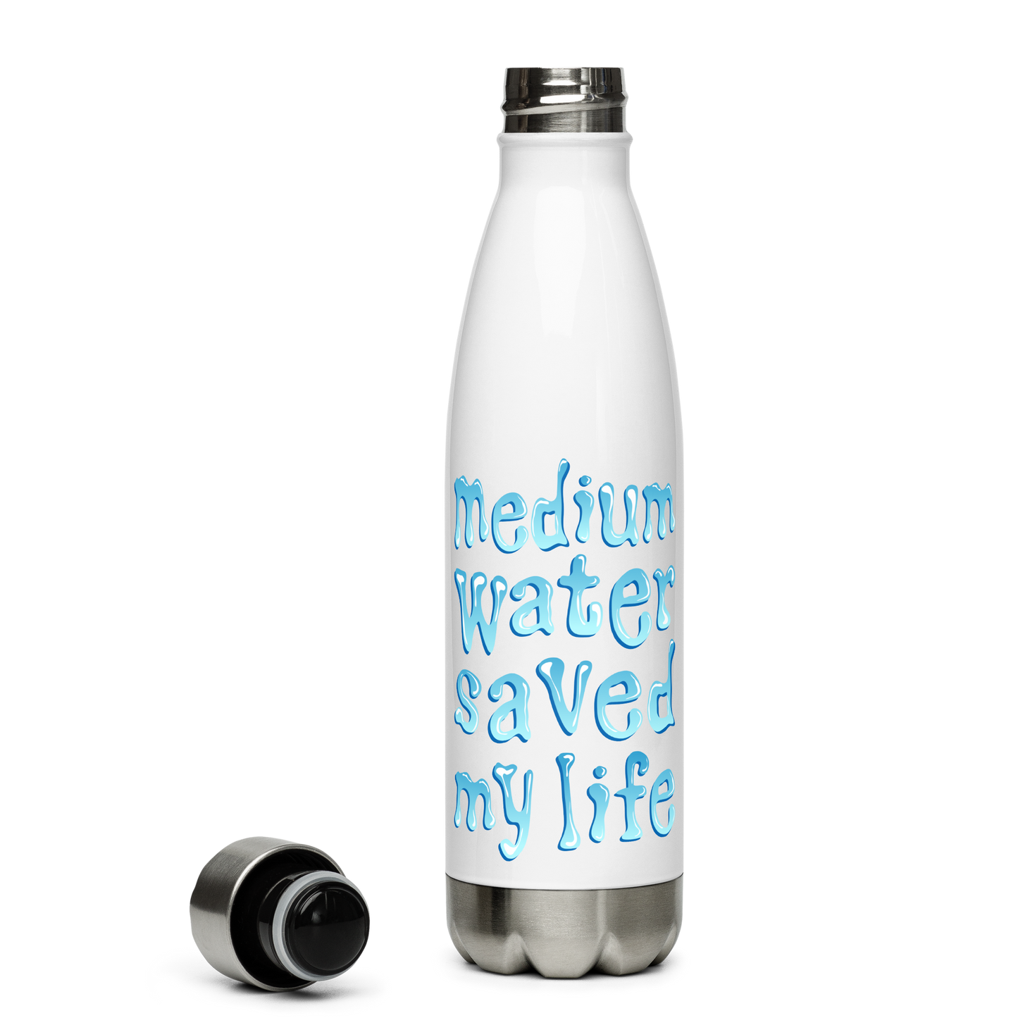 Medium Water Saved My Life Stainless Steel Water Bottle