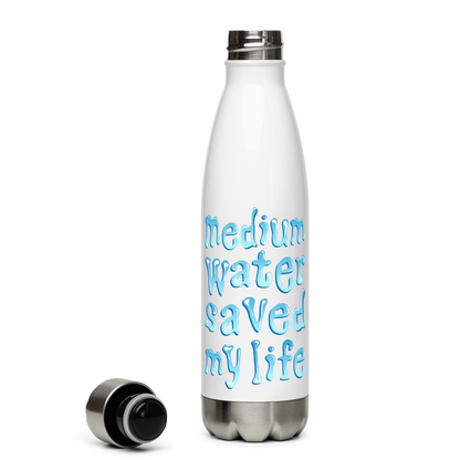 Medium Water Saved My Life Stainless Steel Water Bottle